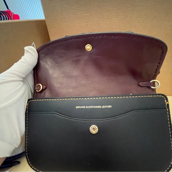 Coach Wristlet or Crossbody Wallet with unbranded Bronze Chain ๐ Clearance - Picture 6 of 15